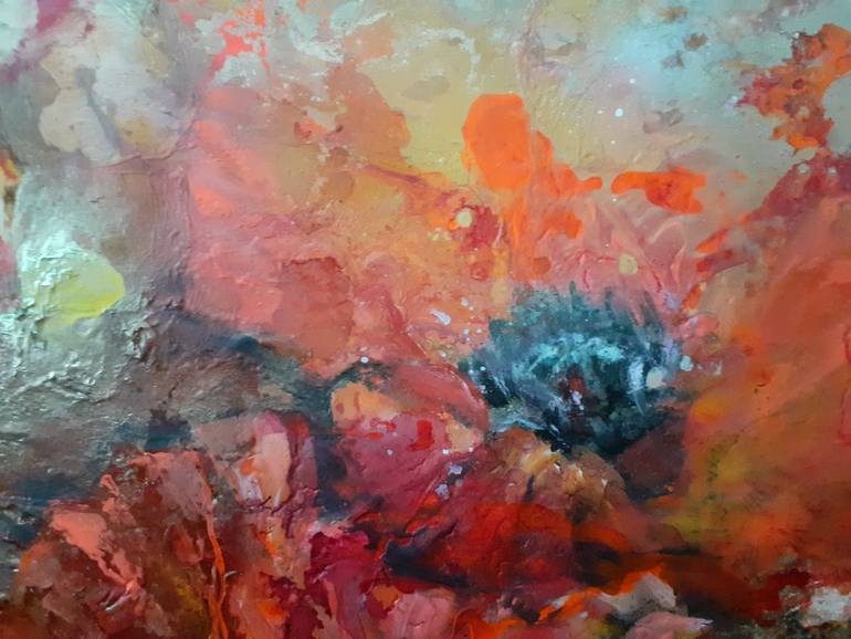 Original Art Nouveau Landscape Painting by Arno Bruse