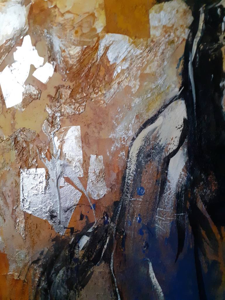 Original Black & White Animal Painting by Arno Bruse