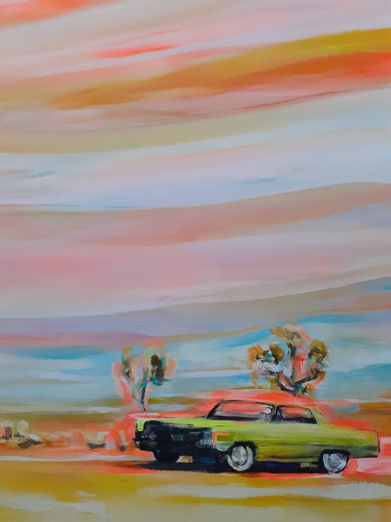 Original Impressionism Landscape Painting by Arno Bruse