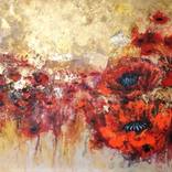 Scenic View With Poppies by Arno Bruse