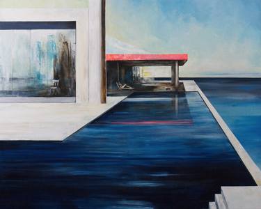 Original Fine Art Architecture Paintings by Arno Bruse