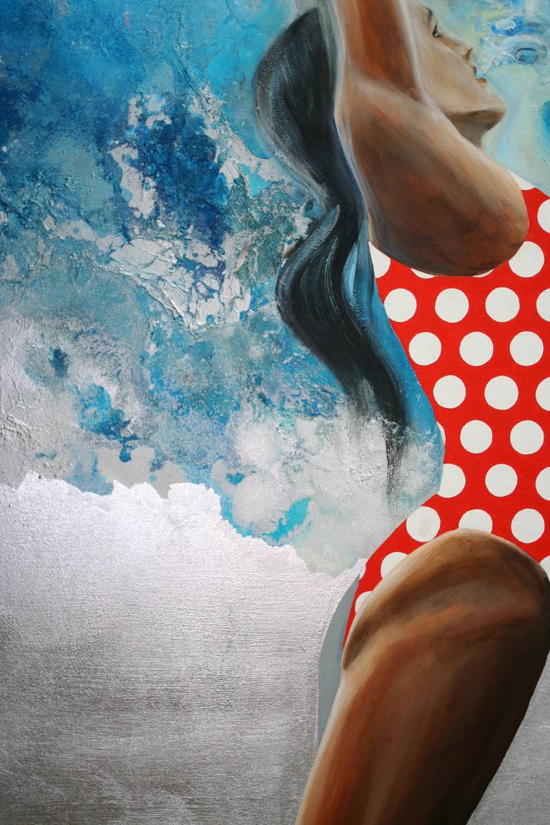 Original Figurative Beach Painting by Arno Bruse