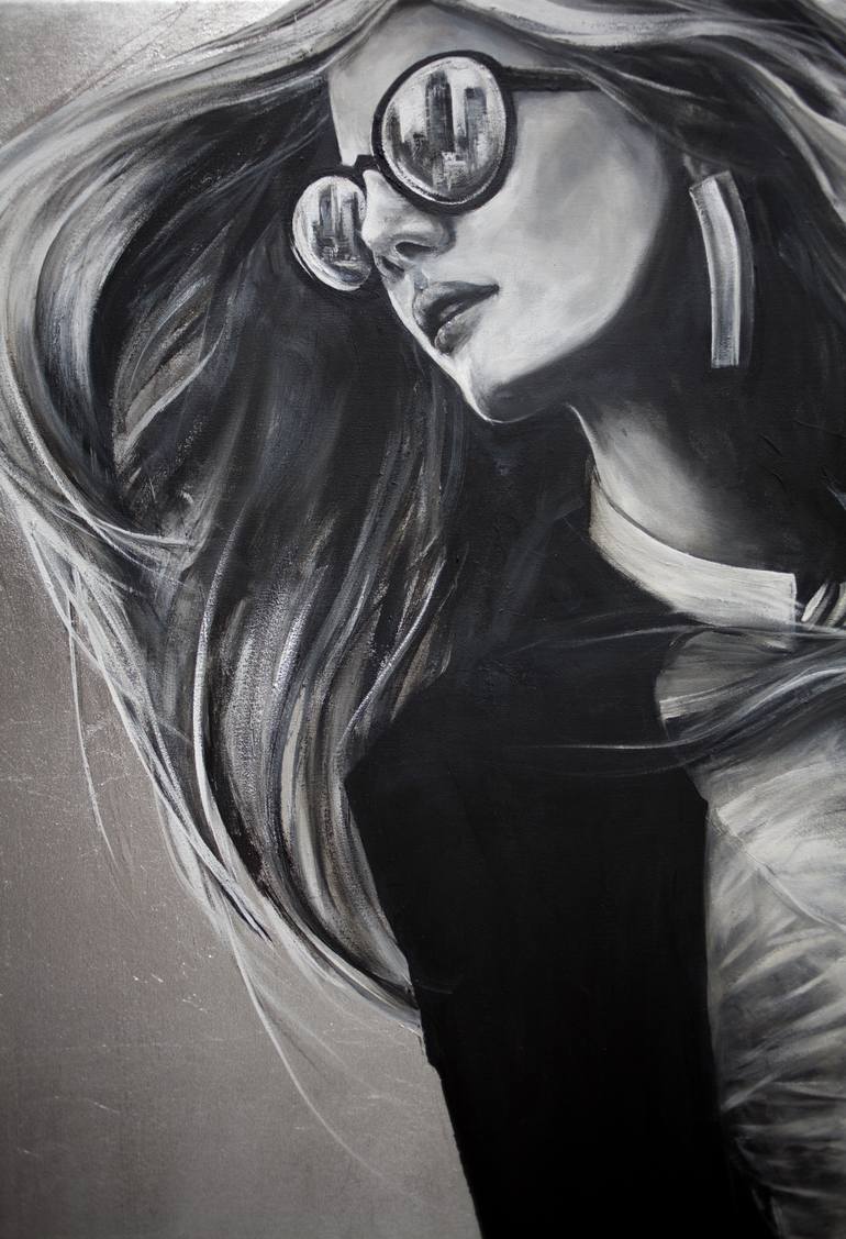Original Figurative Fashion Painting by Arno Bruse