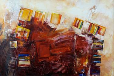 Original Expressionism Abstract Paintings by Arno Bruse
