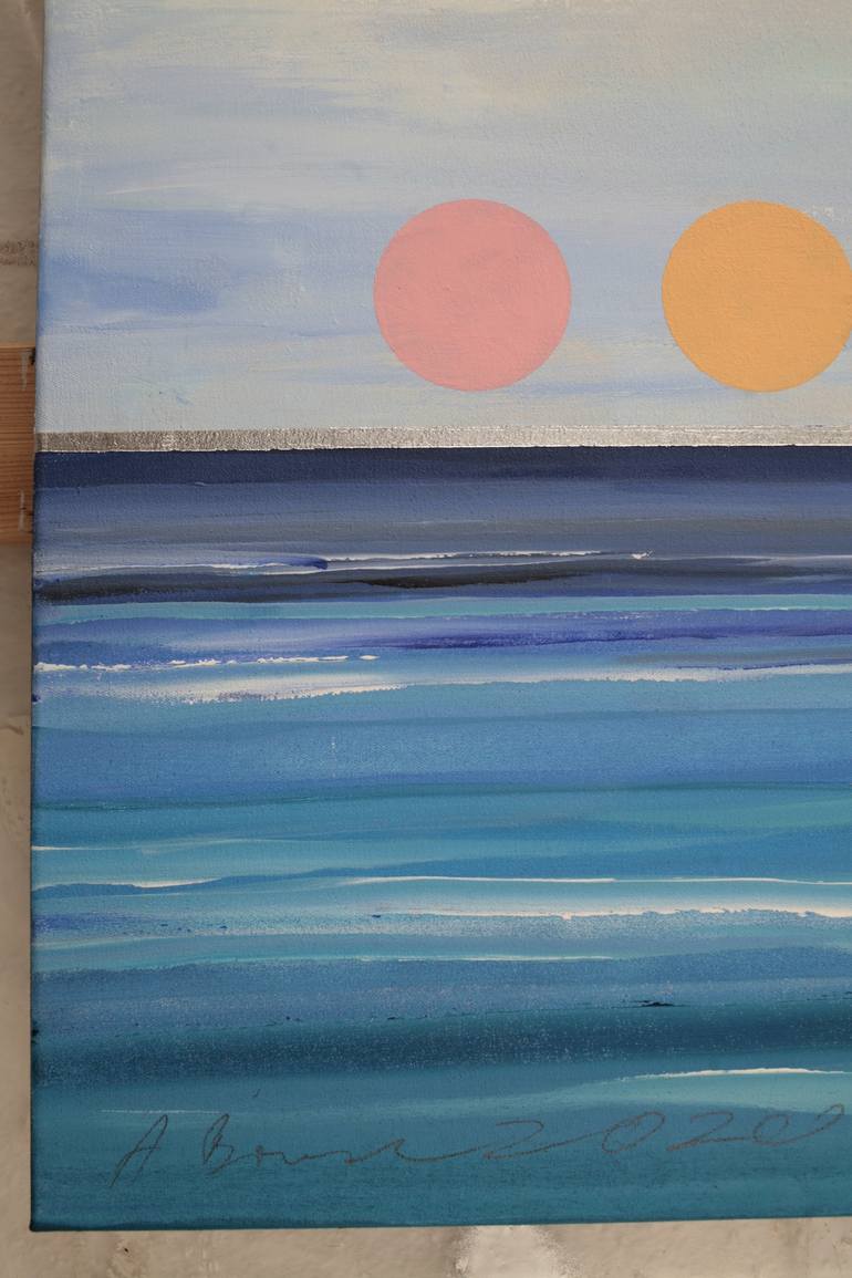 Original Beach Painting by Arno Bruse