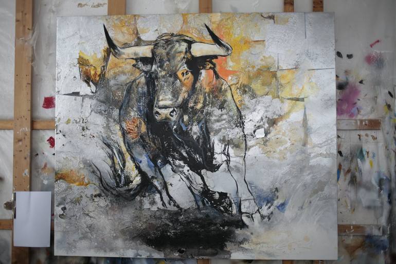 Original Figurative Animal Painting by Arno Bruse