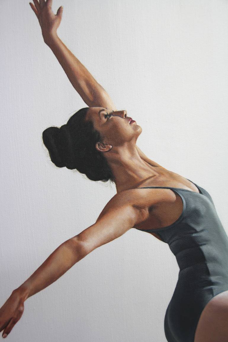 Original Figurative Performing Arts Painting by Sally Lancaster