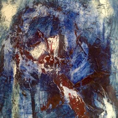 Original Abstract Expressionism Men Paintings by Vanhove Stephane