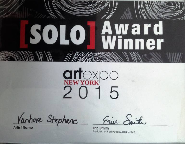 Original Abstract Family Painting by Vanhove Stephane