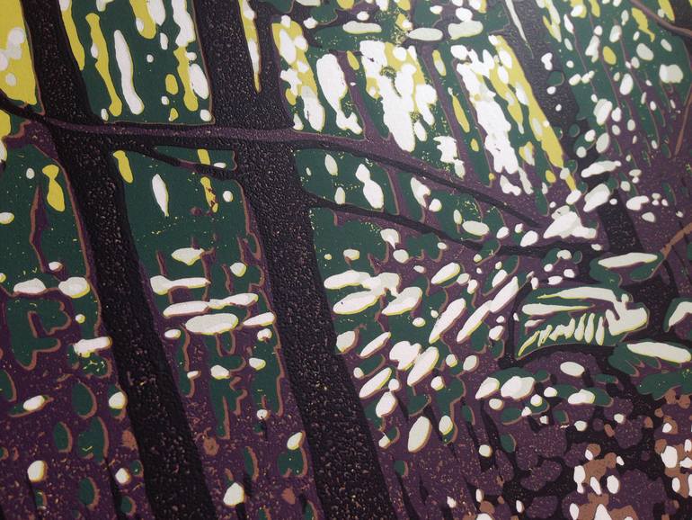 Original Impressionism Landscape Printmaking by Alexandra Buckle