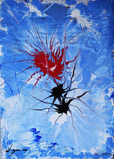 Original Abstract Painting by Alejandro D