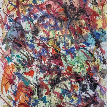 Original Abstract Expressionism Abstract Paintings by FRANK CHINEA Inguanzo