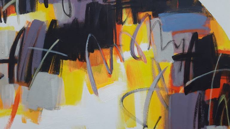 Original Abstract Painting by Oleksandr Ros