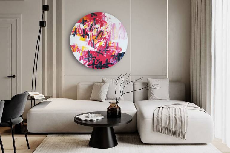 Original Abstract Expressionism Abstract Painting by Oleksandr Ros