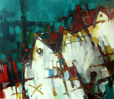 Print of Architecture Paintings by Oleksandr Ros