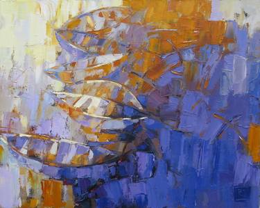 Original Abstract Paintings by Oleksandr Ros