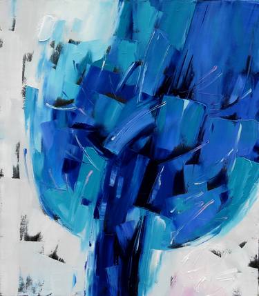 Original Abstract Tree Paintings by Oleksandr Ros