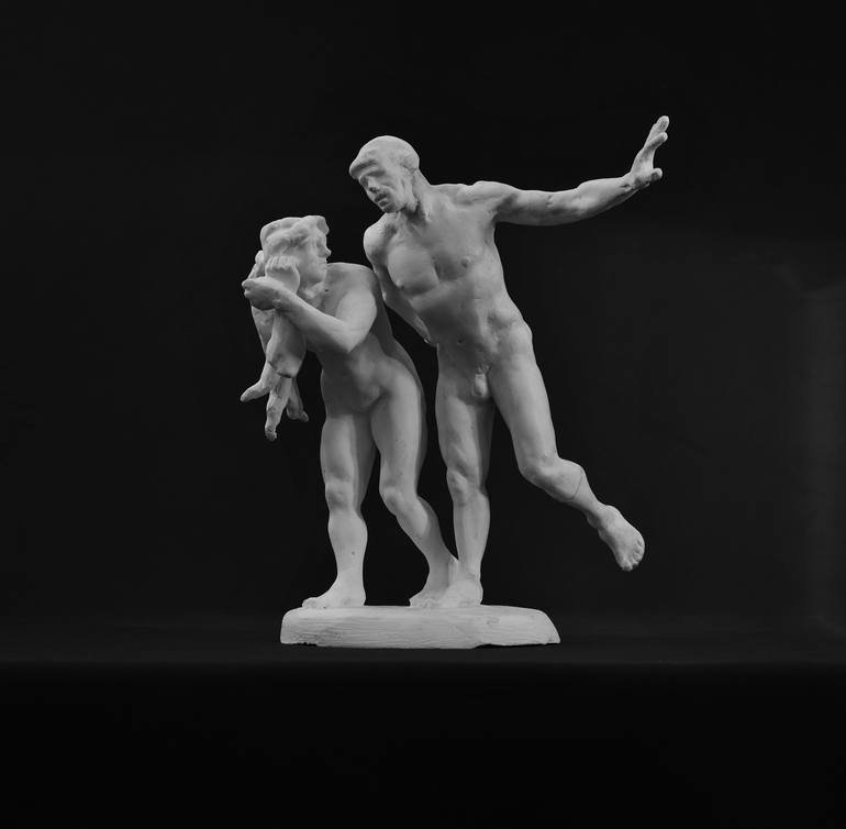 Print of Nude Sculpture by Bertrand Catteuw