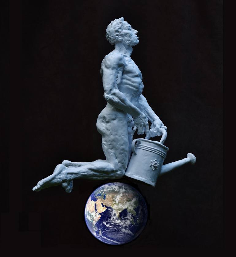 Original Figurative World Culture Sculpture by Bertrand Catteuw