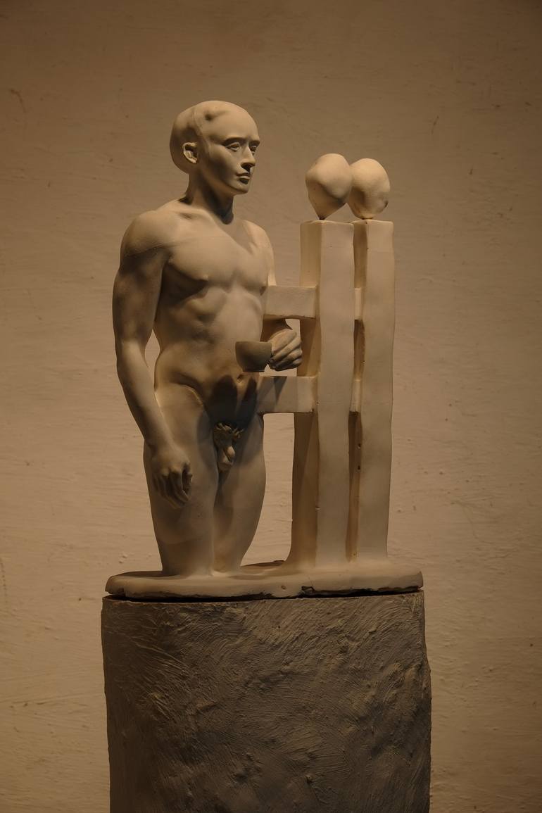 Original Nude Sculpture by Bertrand Catteuw