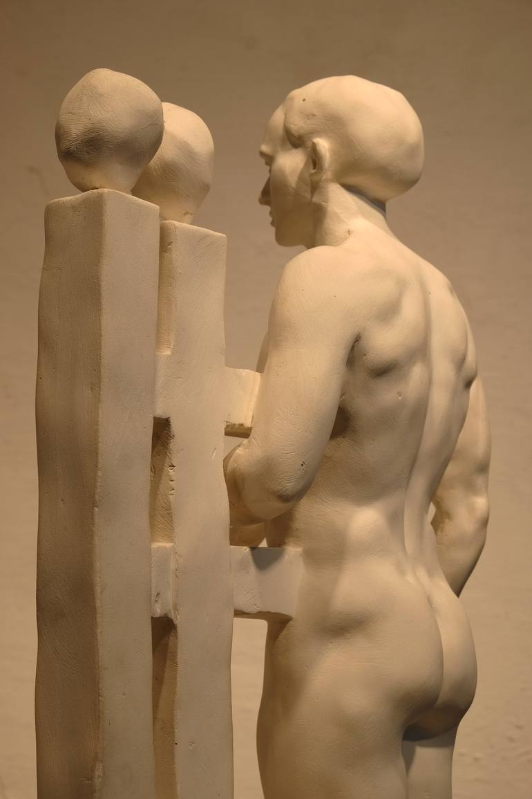 Original Nude Sculpture by Bertrand Catteuw