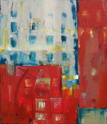Print of Abstract Expressionism Abstract Paintings by Lesya Ros