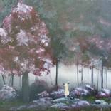 magenta forest by krista may