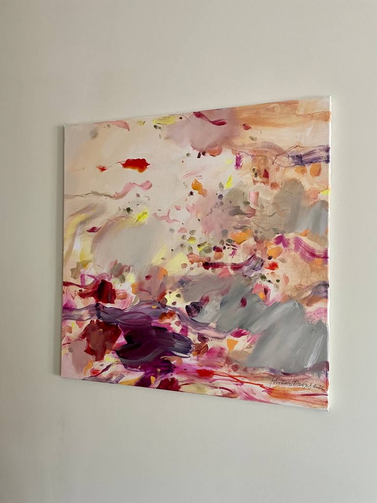 Original Abstract Expressionism Abstract Painting by Danijela Knezevic