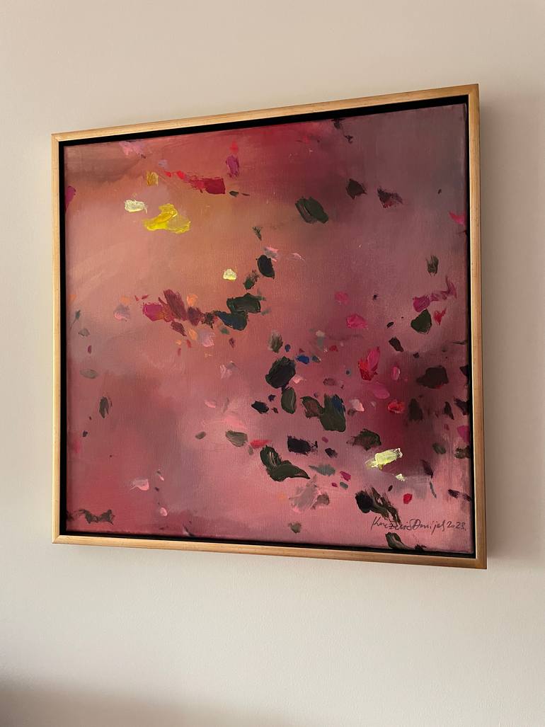 Original Abstract Expressionism Abstract Painting by Danijela Knezevic