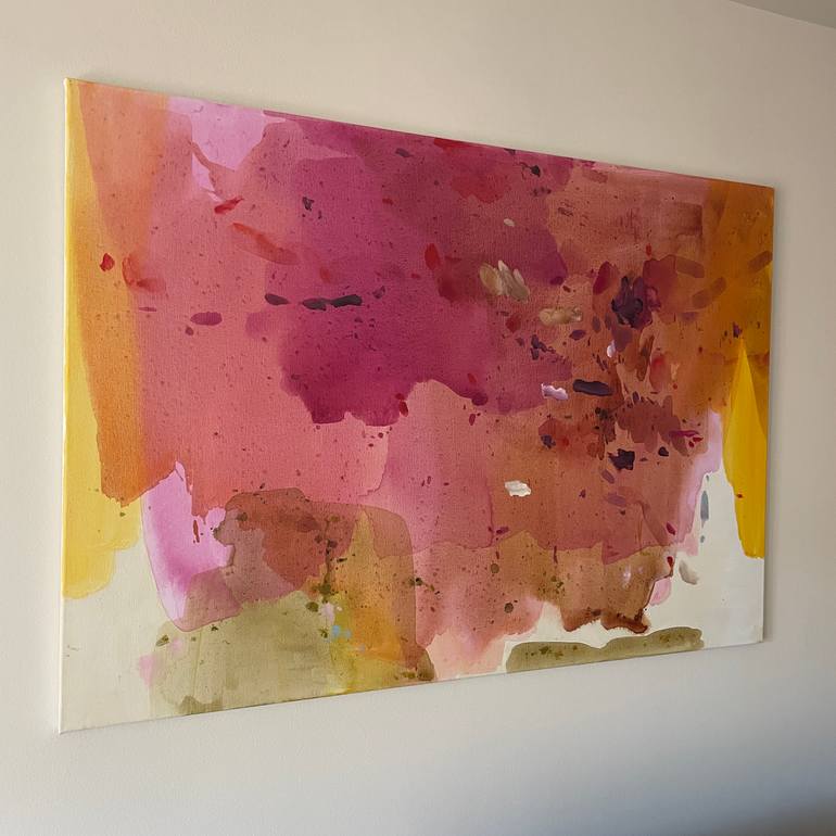 Original Abstract Expressionism Abstract Painting by Danijela Knezevic