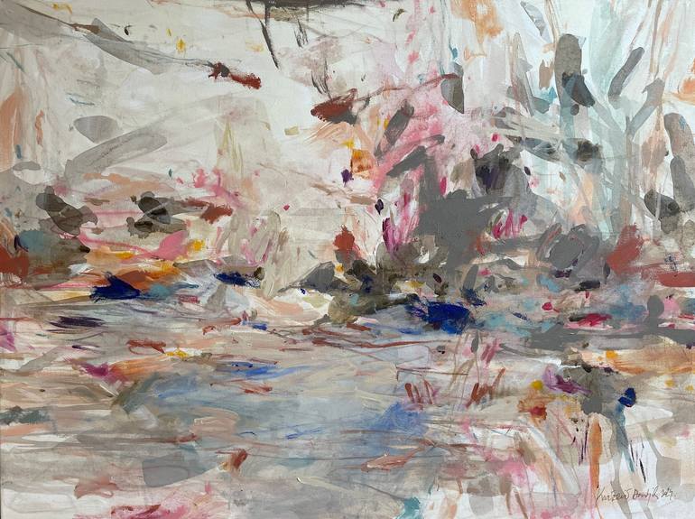 Print of Contemporary Abstract Painting by Danijela Knezevic