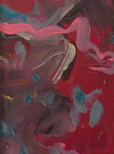 Original Contemporary Abstract Paintings by Danijela Knezevic