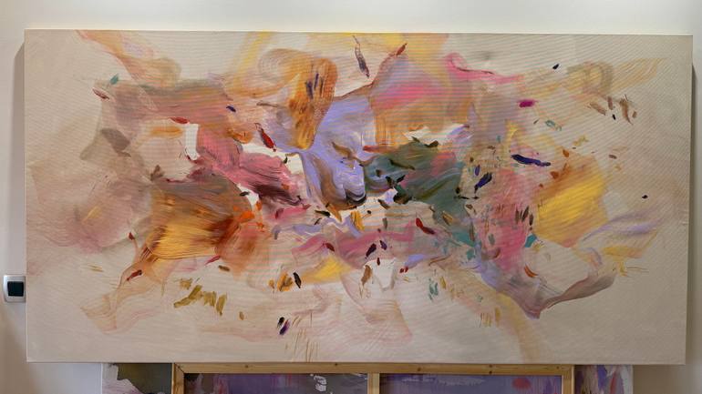 Original Modernism Abstract Painting by Danijela Knezevic