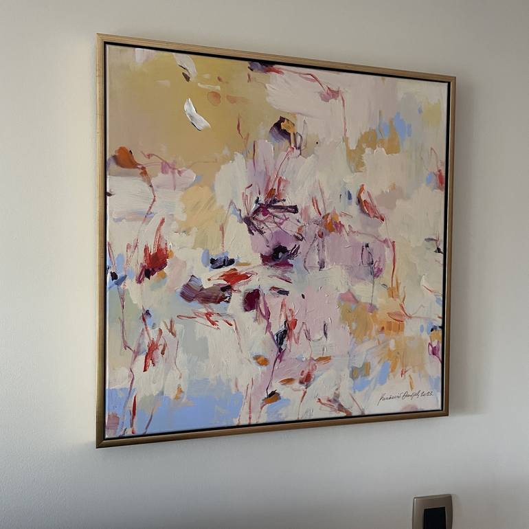 Original Fine Art Abstract Painting by Danijela Knezevic