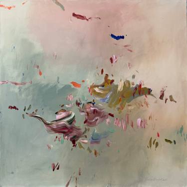 Original Abstract Expressionism Abstract Paintings by Danijela Knezevic