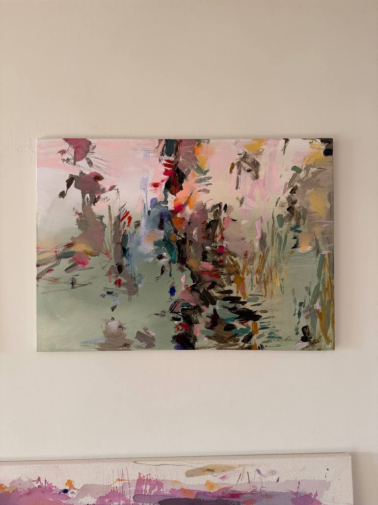 Original Abstract Expressionism Abstract Painting by Danijela Knezevic