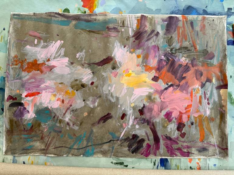 Original Abstract Expressionism Abstract Painting by Danijela Knezevic