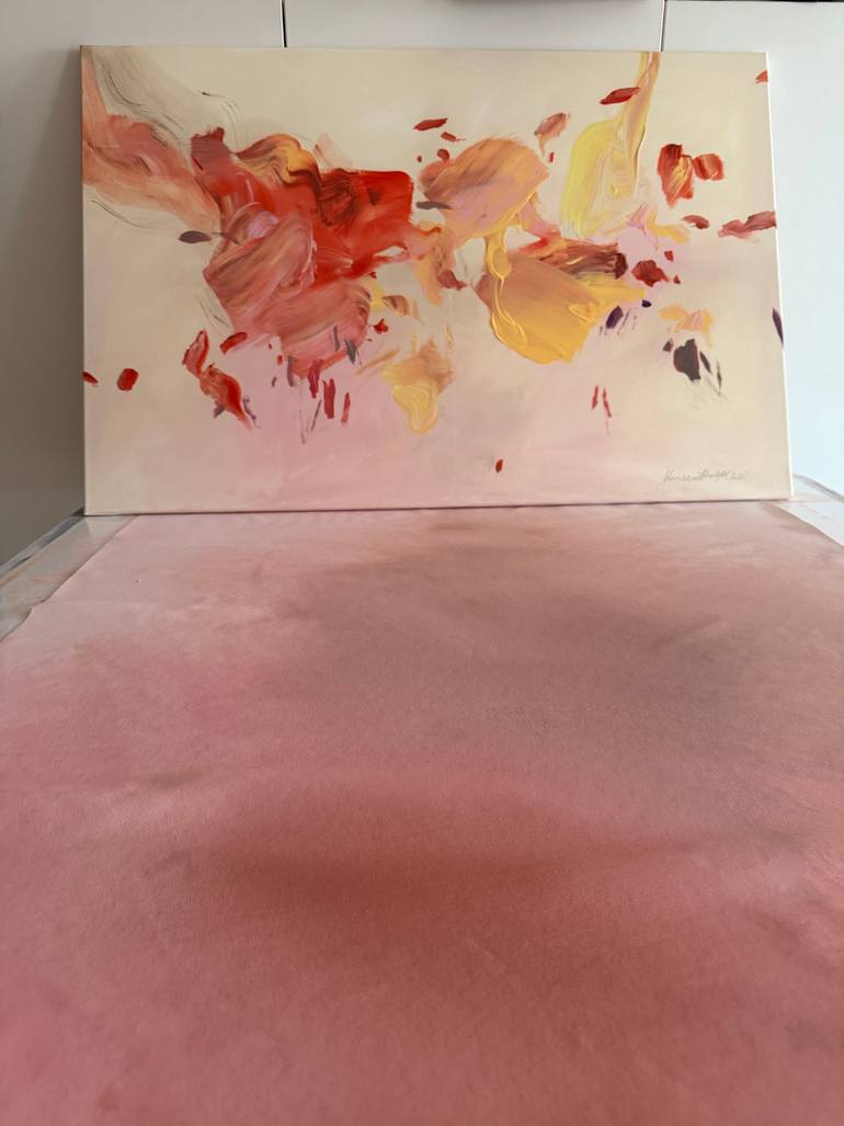 Original Abstract Expressionism Abstract Painting by Danijela Knezevic