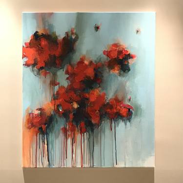 Print of Abstract Floral Paintings by Danijela Knezevic