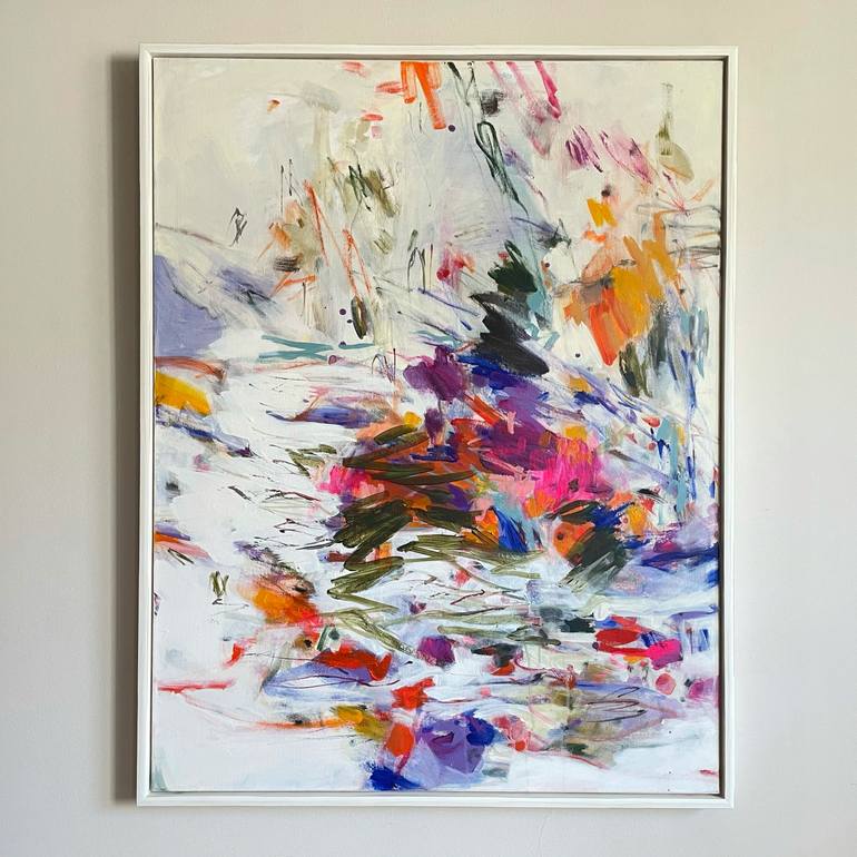 Original Abstract Expressionism Abstract Painting by Danijela Knezevic