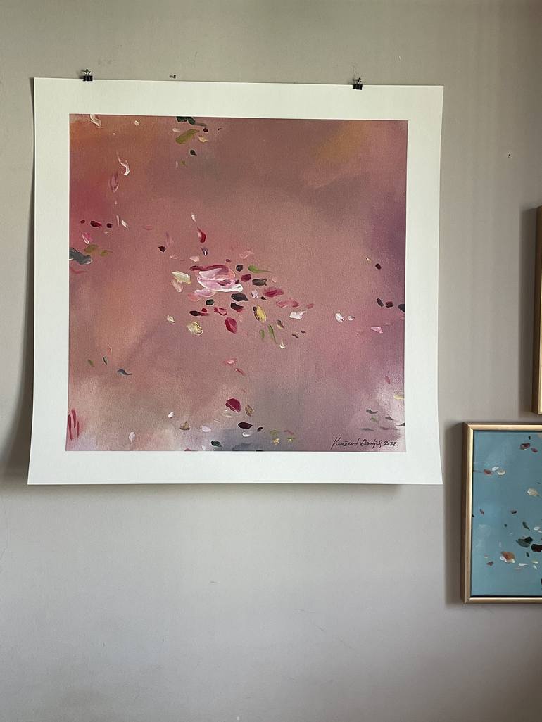 Original Abstract Printmaking by Danijela Knezevic