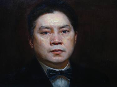 Original Portrait Paintings by Liu Ting