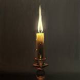 Gold candle by Liu Ting