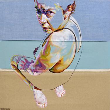 Original Figurative Portrait Paintings by Cristina Troufa