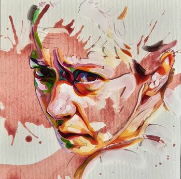 Print of Portrait Paintings by Cristina Troufa