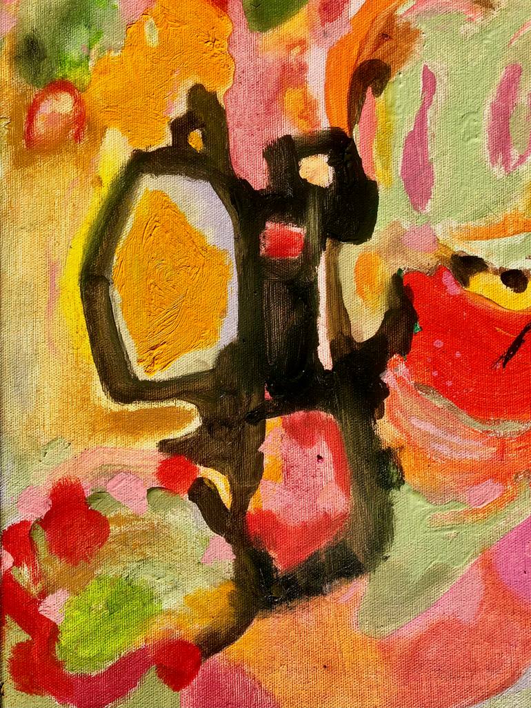 Original Abstract Expressionism Abstract Painting by Isabel Ruiz Perdiguero