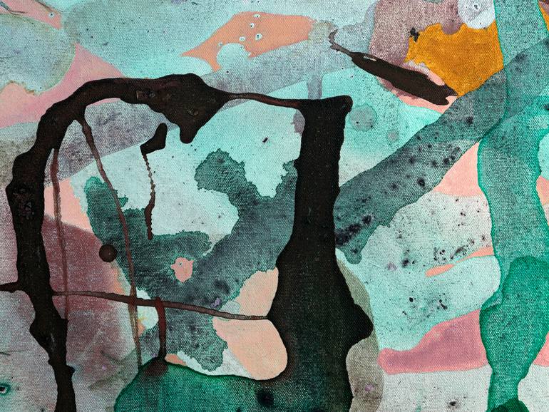 Original Abstract Expressionism Abstract Painting by Isabel Ruiz Perdiguero