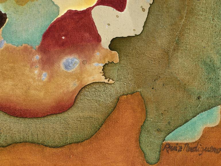 Original Abstract Painting by Isabel Ruiz Perdiguero