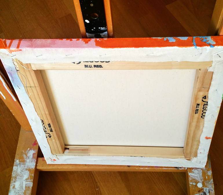 Original Abstract Expressionism Abstract Painting by Isabel Ruiz Perdiguero