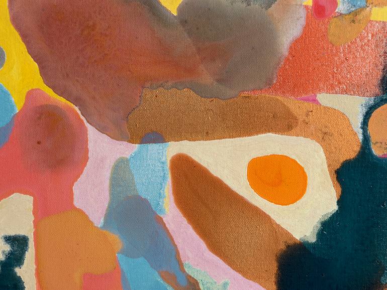 Original Abstract Expressionism Abstract Painting by Isabel Ruiz Perdiguero